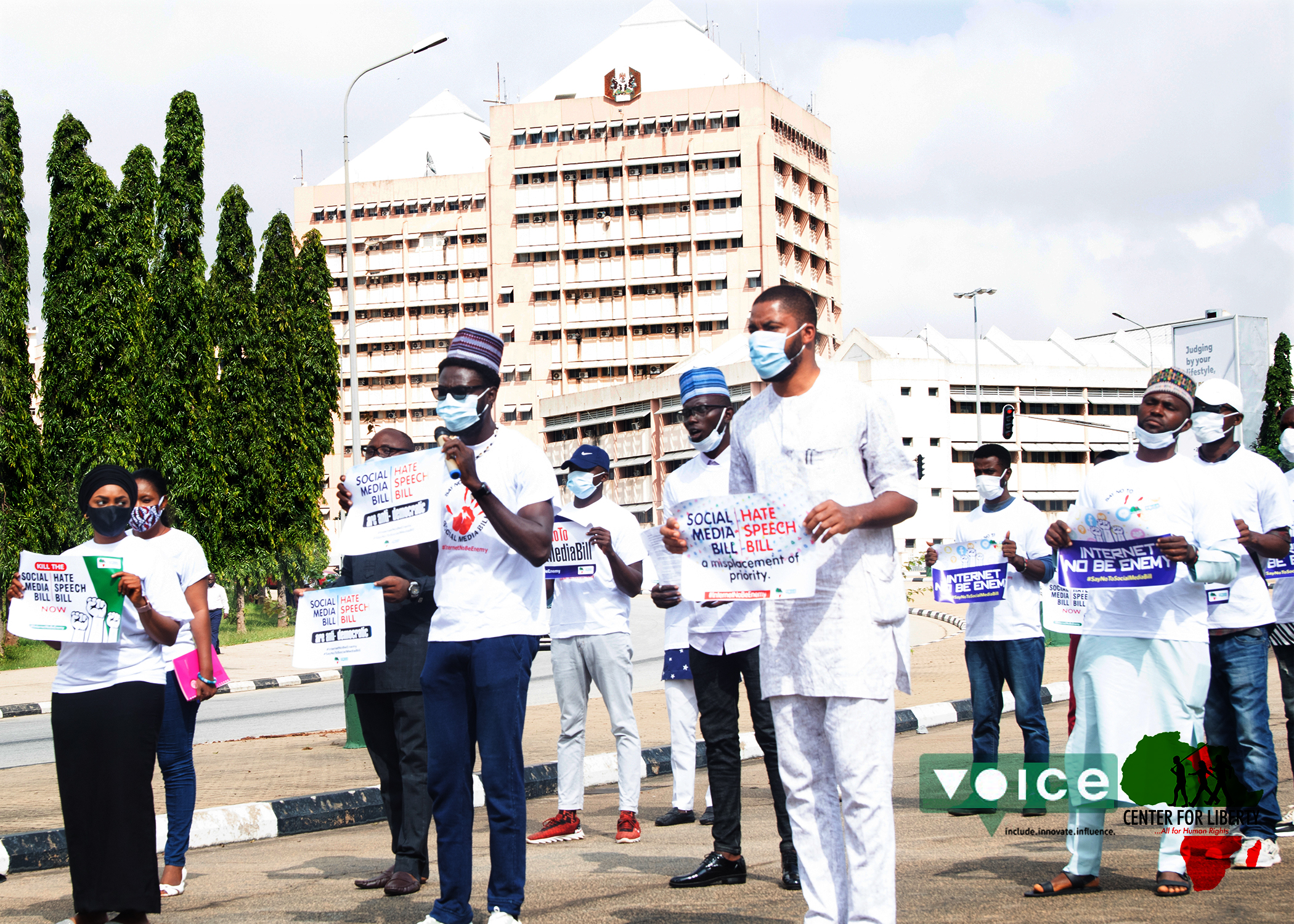 Activists Protest Against Social Media Bill and Hate Speech Bill