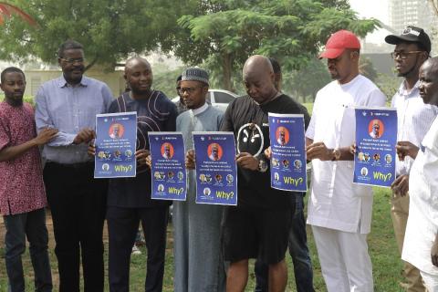 OurMumuDonDo, Others Begin Daily Protest Against Corruption Under Buhari's Watch